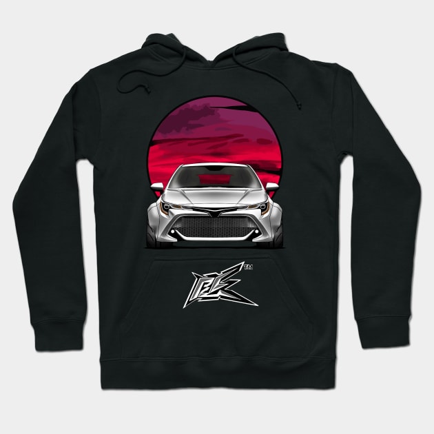 toyota corolla widebody Hoodie by naquash